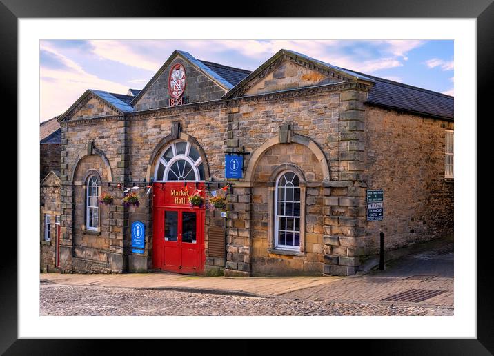 Richmond Market Hall North Yorkshire Framed Mounted Print by Tim Hill