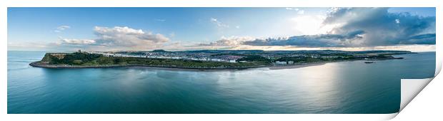 Scarborough North Bay Panorama Print by Apollo Aerial Photography