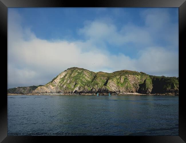 Ilfracombe north Devon Framed Print by Charles Powell