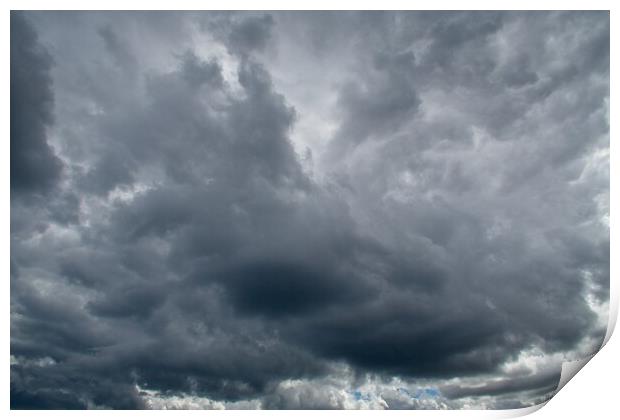 Storm Clouds Brewing Print by Rob Cole