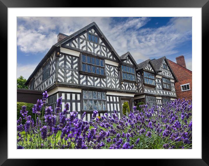 Churche's Mansion, Nantwich, Cheshire, England, UK Framed Mounted Print by John Keates