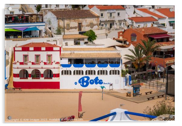 O'Bote Carvoeiro Beach Acrylic by RJW Images
