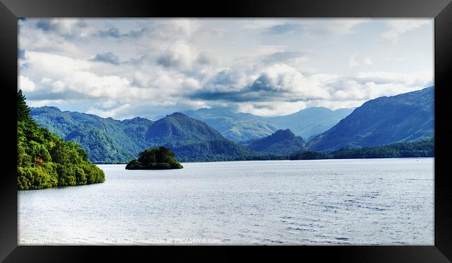 Derwentwater  Framed Print by Barry Henderson Photography
