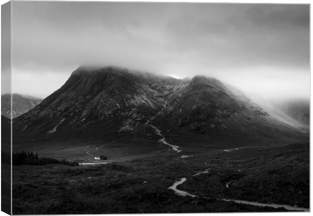 Stob Dearg from the Devils Staircase  Canvas Print by Anthony McGeever