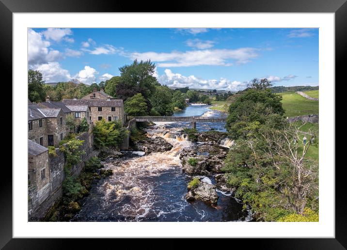 Linton  Falls Framed Mounted Print by Chris North