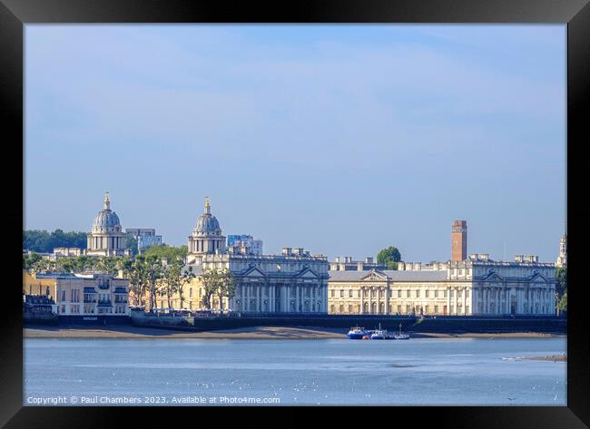 'Greenwich's Iconic Maritime Legacy' Framed Print by Paul Chambers