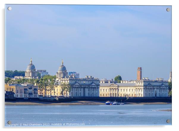 'Greenwich's Iconic Maritime Legacy' Acrylic by Paul Chambers