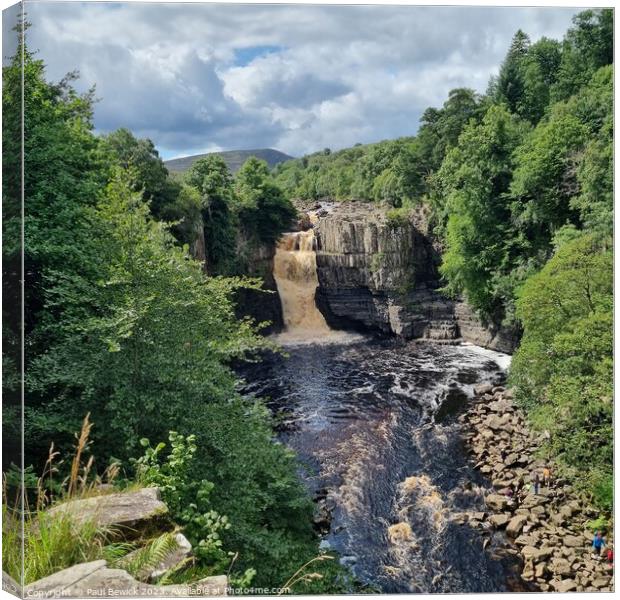 High Force Canvas Print by Paul Bewick