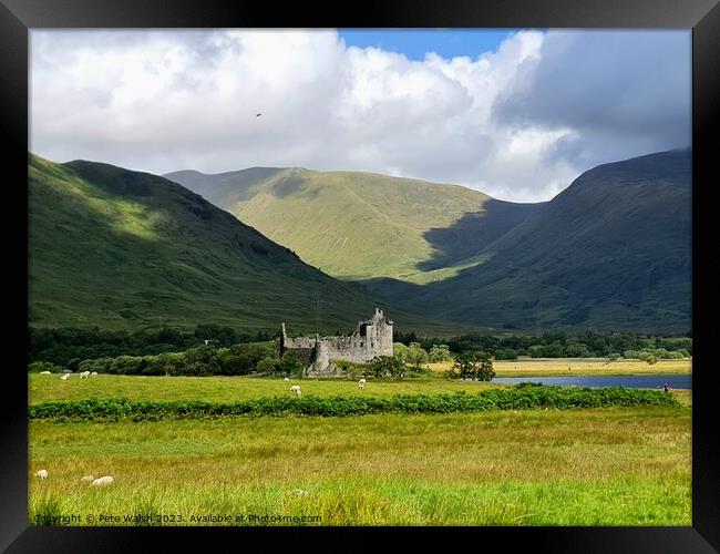 Outdoor mountain Framed Print by Pete Walsh