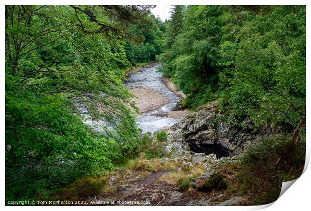 Serenity at Findhorn: Randolph's Leap Unveiled Print by Tom McPherson