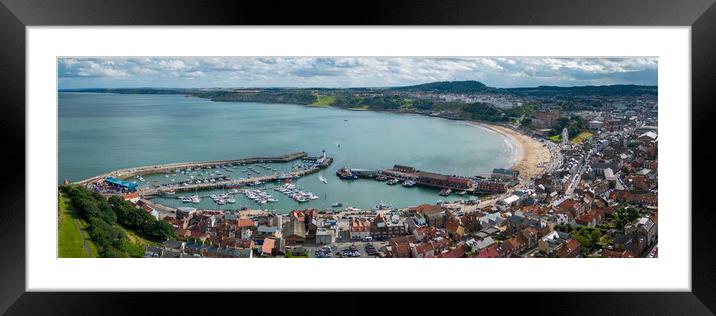 Scarborough Vista Framed Mounted Print by Apollo Aerial Photography