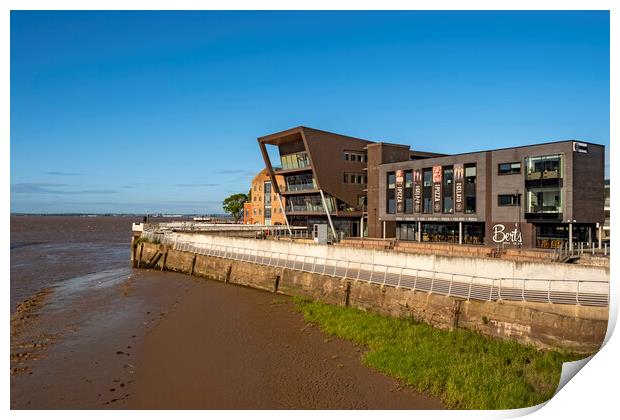 River Humber Offices Print by Steve Smith