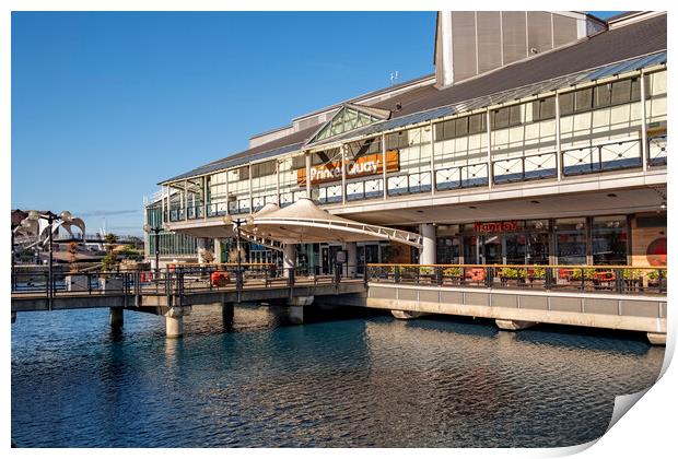 Princes Quay Hull Print by Steve Smith