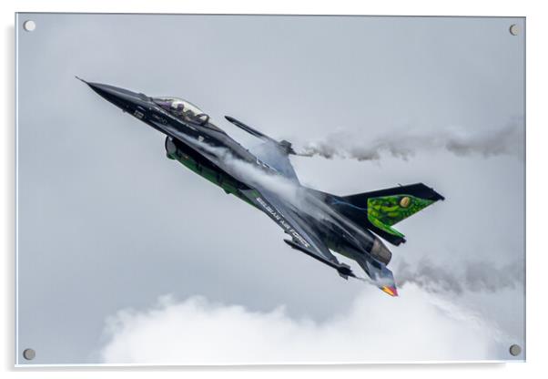 Belgian F-16 Solo Display Acrylic by J Biggadike