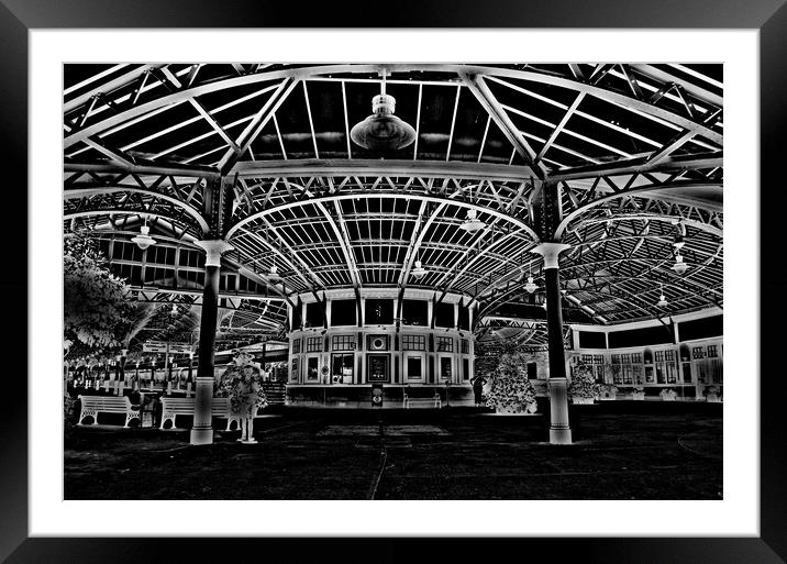 Wemyss bay Railway Station (abstract) Framed Mounted Print by Allan Durward Photography