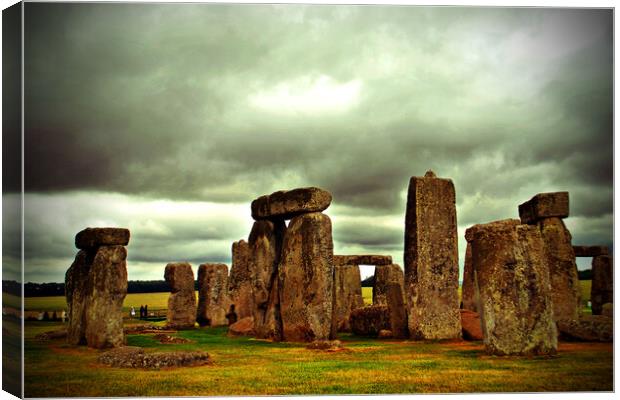 Stonehenge: Timeless Wonder of Wiltshire Canvas Print by Andy Evans Photos