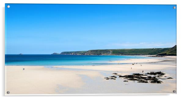 Sennen cove cornwall Acrylic by Kevin Britland