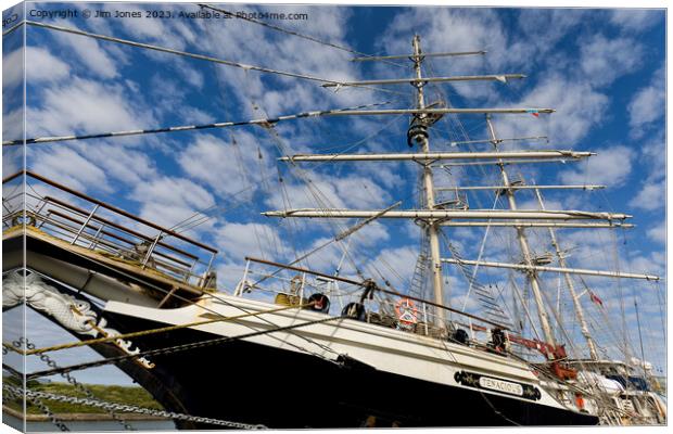 Shipshape Canvas Print by Jim Jones