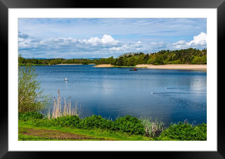 DRURIDGE BAY COUNTRY PARK Framed Mounted Print by Michael Birch