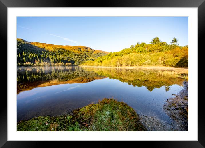 Loch Chon Framed Mounted Print by Steve Smith