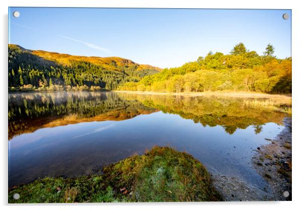 Loch Chon Acrylic by Steve Smith
