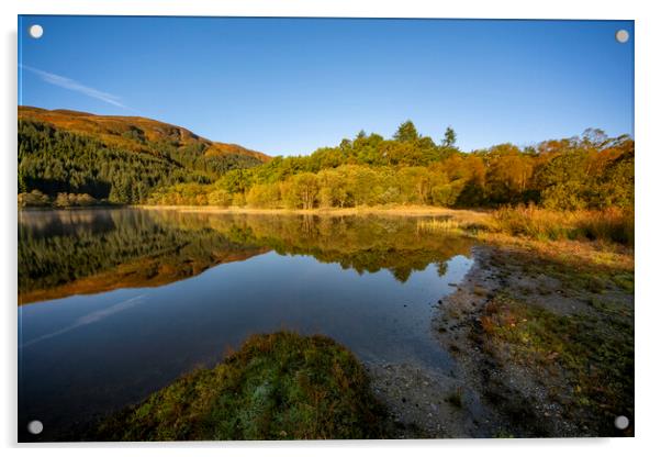 Loch Chon Acrylic by Steve Smith