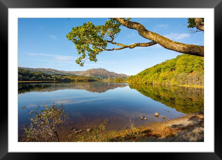 Loch Voil Framed Mounted Print by Steve Smith