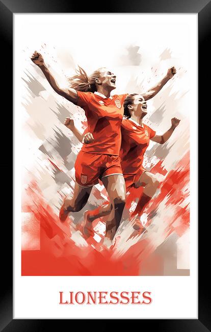 Lionesses Framed Print by Steve Smith