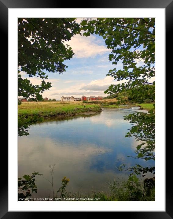 The River Ellen Framed Mounted Print by Mark Ritson
