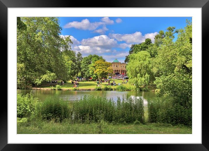 Pittville Pump Rooms Cheltenham Framed Mounted Print by Susan Snow