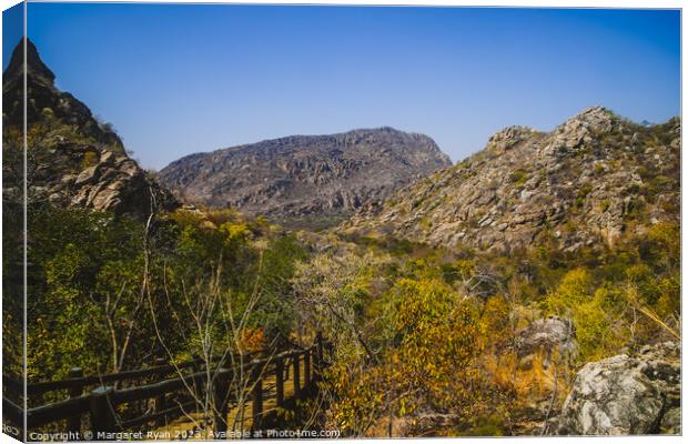 Tsodilo Hills - Home of the Gods Canvas Print by Margaret Ryan