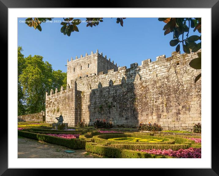 Soutomaior castle, Pontevedra, Galicia, Spain  Framed Mounted Print by Ian Murray