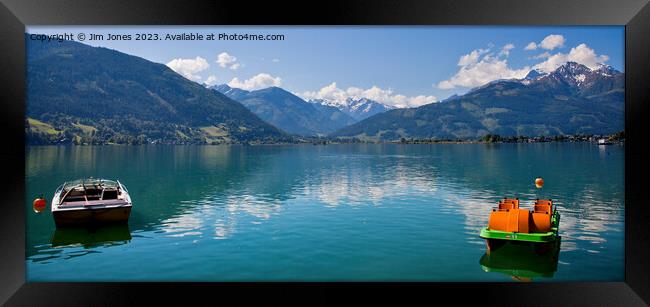 Zell am See - Panorama Framed Print by Jim Jones