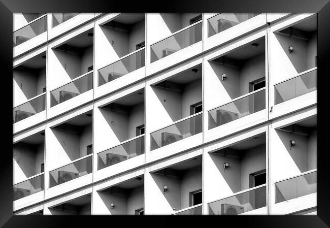 Balconies Framed Print by Fabrizio Troiani