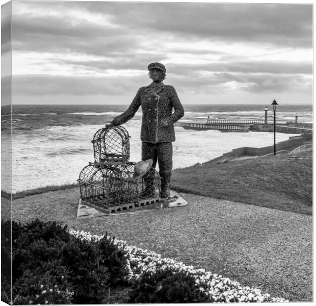 Dora Walker Whitby Heritage Trail Canvas Print by Tim Hill