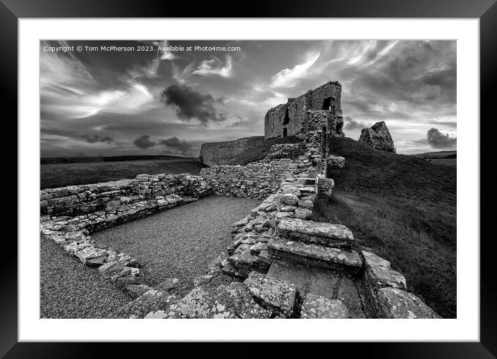 'Eternal Echoes of Duffus Castle, Moray' Framed Mounted Print by Tom McPherson