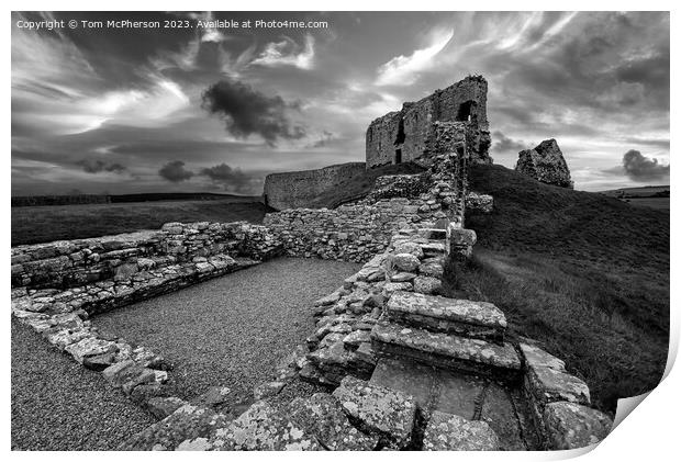 'Eternal Echoes of Duffus Castle, Moray' Print by Tom McPherson