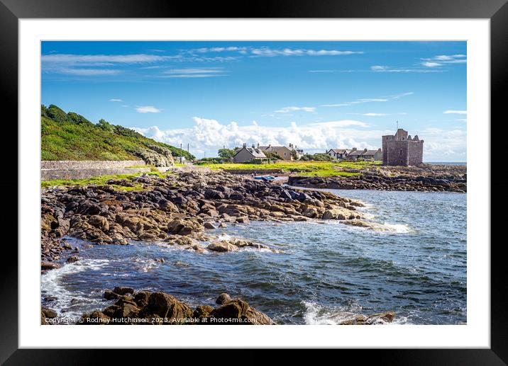 Village of Portencross Framed Mounted Print by Rodney Hutchinson