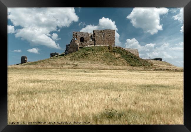 Echoes of Time: Duffus Castle Moray Framed Print by Tom McPherson