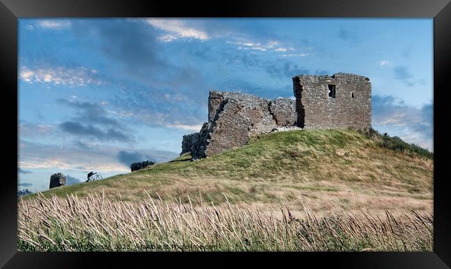 Enchanting Echoes of Duffus Castle, Moray Framed Print by Tom McPherson