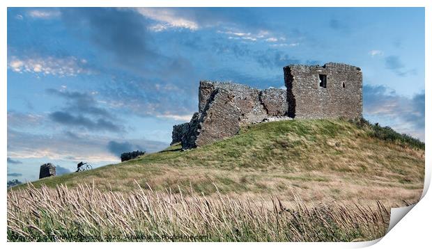Enchanting Echoes of Duffus Castle, Moray Print by Tom McPherson