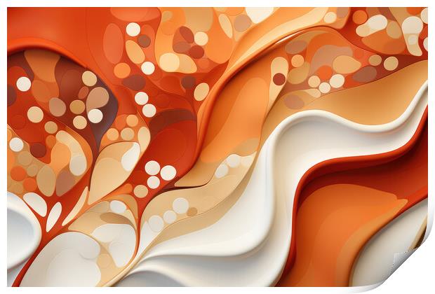 Organic Essence Abstract patterns inspired by nature - abstract  Print by Erik Lattwein