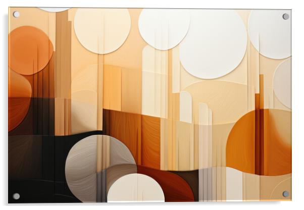 Soothing Linear Abstraction Minimalist linear designs - abstract Acrylic by Erik Lattwein