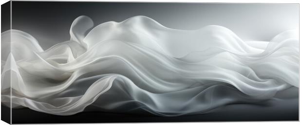 Subtle Ethereal Beauty Abstract background - abstract background Canvas Print by Erik Lattwein