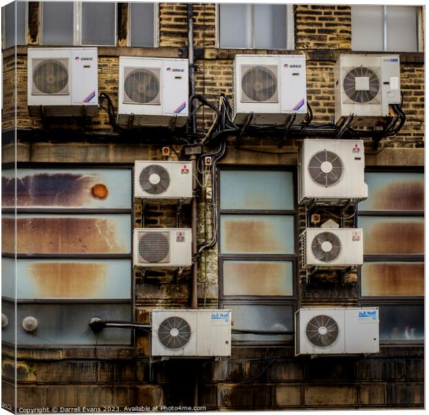 Air conditioning Canvas Print by Darrell Evans