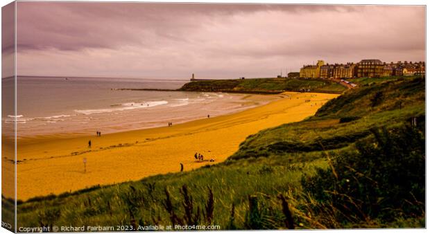 Longsands Canvas Print by Richard Fairbairn