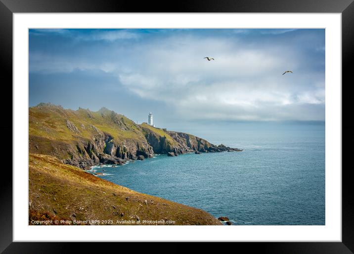 Start Point Lighthouse Framed Mounted Print by Philip Baines