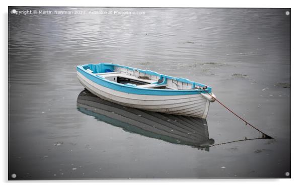 Fishing boat Acrylic by Martin Newman