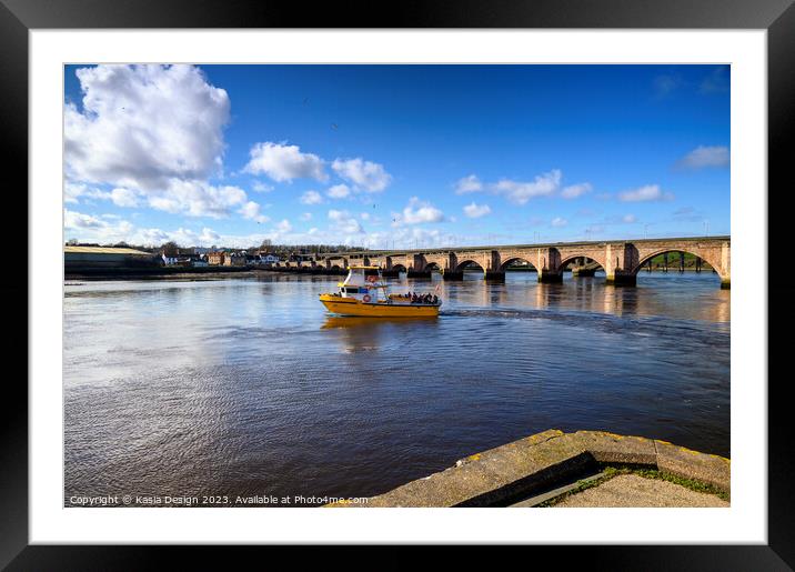 Exploring Berwick-upon-Tweed Framed Mounted Print by Kasia Design