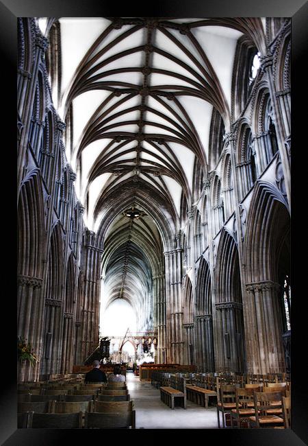 Lichfield Cathedral Framed Print by Jon White